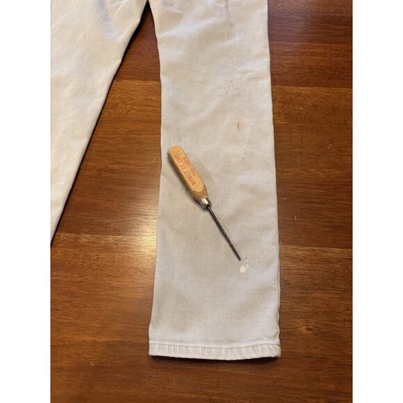 33 X 32 Mavi Jeans James Stained Light Gray Skinny As Is - Picture 2 of 15